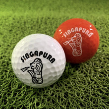 Load image into Gallery viewer, COOL SINGAPURA 3-PIECE GOLF BALL (RED) - Leyouki