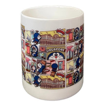 Load image into Gallery viewer, Doraemon Singapore Collection: Ceramic Mug 'Comic Strip' Full-Colours - Leyouki