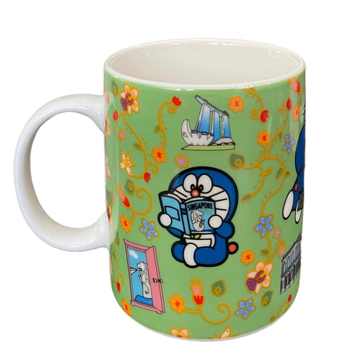 Doraemon Singapore Collection: Ceramic Mug 'Garden' - Leyouki