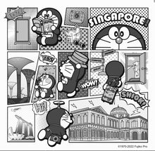 Load image into Gallery viewer, Doraemon Singapore Collection: T-shirt (Comic Strip, Black) - Leyouki