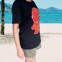Load image into Gallery viewer, Doraemon Singapore Collection: T-shirt (Happiness, Black) - Leyouki