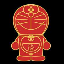 Load image into Gallery viewer, Doraemon Singapore Collection: T-shirt (Happiness, Black) - Leyouki