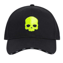 Load image into Gallery viewer, HYDROGEN SKULL CAP: Black x Fluo Yellow - Leyouki
