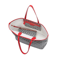 Load image into Gallery viewer, MISCHA JET SET TOTE - CLASSIC RED - Leyouki