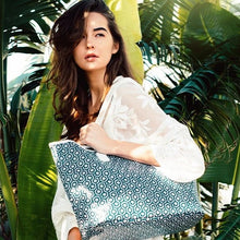 Load image into Gallery viewer, MISCHA JET SET TOTE - PALM - Leyouki