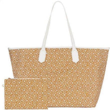Load image into Gallery viewer, MISCHA JET SET TOTE - RATTAN - Leyouki