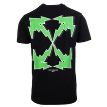 Load image into Gallery viewer, Off-White Bolt Arrows print T-shirt Black - Leyouki