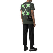 Load image into Gallery viewer, Off-White Bolt Arrows print T-shirt Dark-Green - Leyouki
