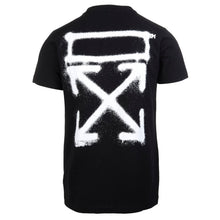 Load image into Gallery viewer, Off-White spray-print cotton T-shirt Black - Leyouki